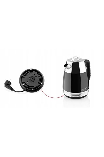 ETA Fierbător electric 9186 90020 Storio 2150 W 1,7 l negru