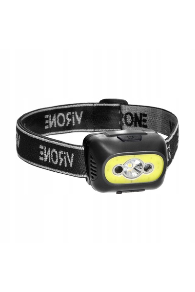 Virone Lampă de camping LED cu senzor de mișcare USB-C, neagră