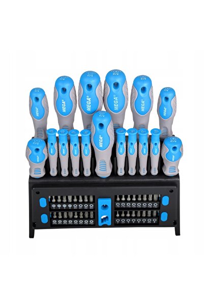 MEGA Șurubelnițe, biți, set 50 bucăți, tip PŁ PH TORX