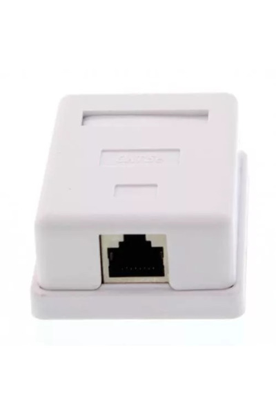 OEM Priza simpla FTP cat5 RJ45 ecranat pe tencuiala Well