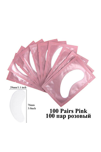 Choice5 100pairs Pink 100pairs eye patches eyelash extension under eyelashes ...