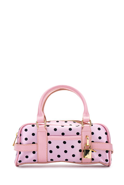 minebag Faux Leather Women's Crossbody Bag with Key Lock Charm Hamburg Powder...