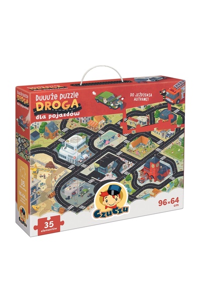 Czuczu Puzzle mare Drum pentru vehicule 91613