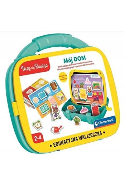 Baby Clementoni Valiză educativă My House Clementoni pentru copii 2+ joc inte...
