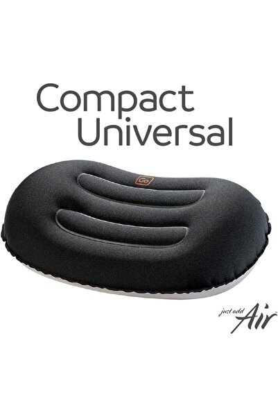 Travel Go Compact Universal Pillow for Head, Neck & Back - Black - Ref 257.101
