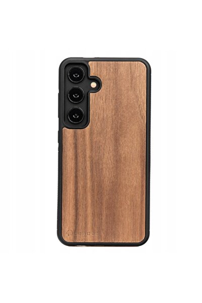 BewooDesign Husă din lemn Bewood pentru Samsung Galaxy S25, Nucă americană