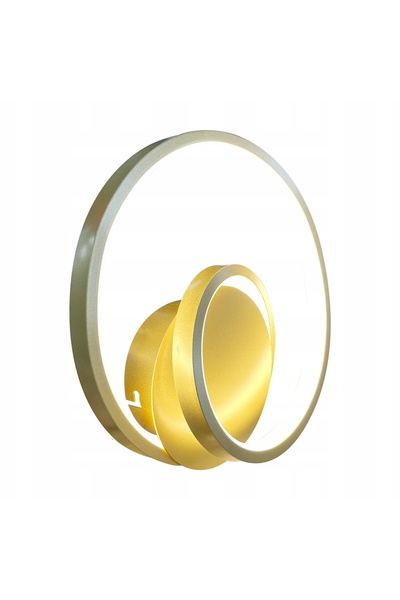 Milagros jewelry Aplică de perete LED 13W, tip sârmă, auriu, Milagro