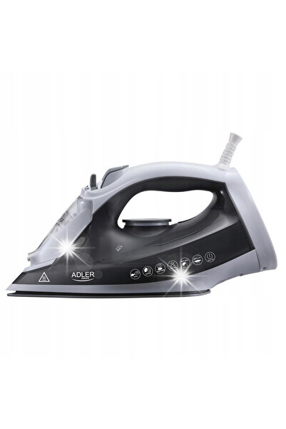 adler Fier de călcat cu aburi 2600W Strażak ANTI-CALC ANTI-DRIP Aplicare a ab...