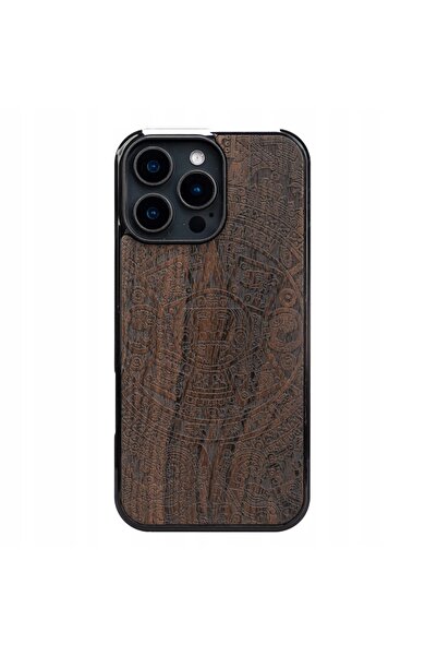 BewooDesign Husă din lemn Bewood pentru iPhone 16 Pro Max AZTEC CALENDAR ZIRI...