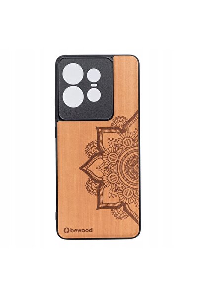 BewooDesign Husă din lemn Bewood pentru Motorola Edge 50 Pro MANDALA JABŁOŃ