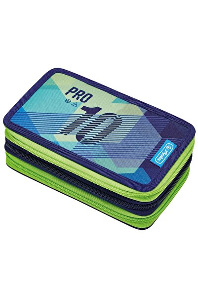 Herlitz Penar echipat 31 piese, cu 3 fermoare, motiv Green Goal,