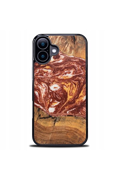 BewooDesign Husă Bewood Unique pentru iPhone 16 Plus - Planete - Marte