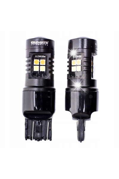EinParts Automotive Becuri W21/5W Dual Color 7443, alb/portocaliu
