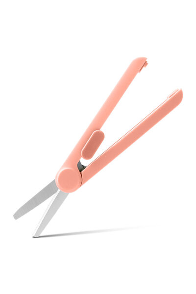 Nusign Office Scissors 16cm Telescopic Pink Deli