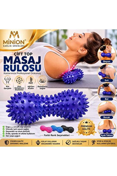 Minion Double Ball Massage Roller