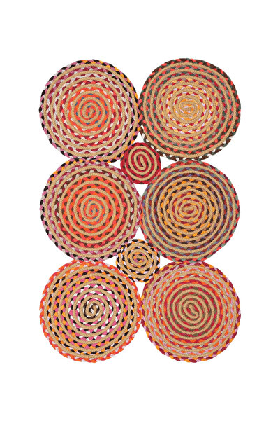 Rugs Modern Halı Rugs Modern Home - Savana Modern Oval Hasır Dokulu Halı