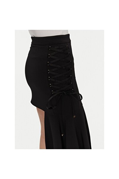Elisabetta Franchi Fustă mini de damă GO07151E2 Negru
