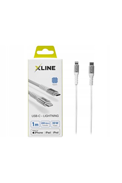 Xline eyewear Cablu USB Typ-C - Lightning XLINE 30W 1m