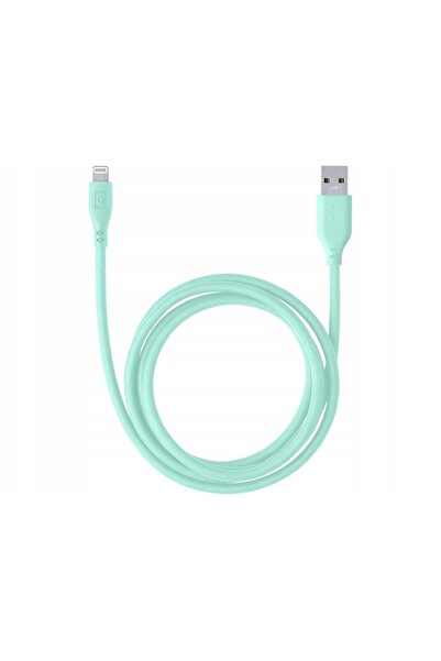 NO BRAND Cablu USB - Lightning CELLULARLINE Soft 1,2 m Verde