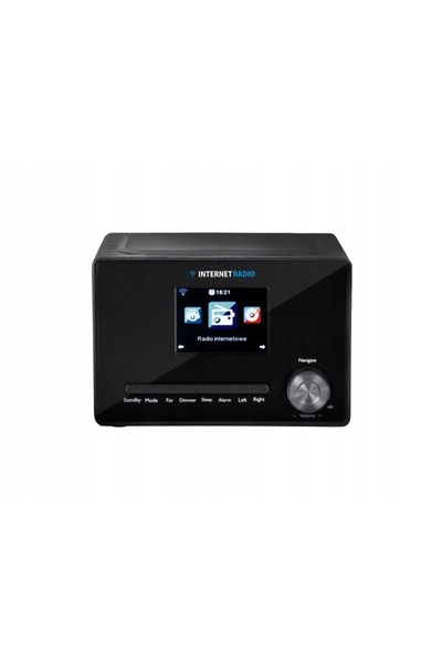 NO BRAND Radio internet ART 1001 WiFi USB AUX Negru