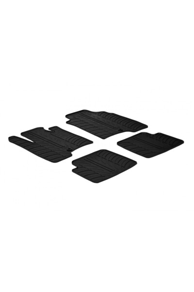 Gledring Πατάκια καουτσούκ Fiat Panda 2012-2014 / 5θυρο και 4x4