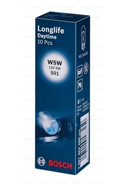 Bosch Bec Longlife Daytime W5W 12V 5W W2,1x9,5d
