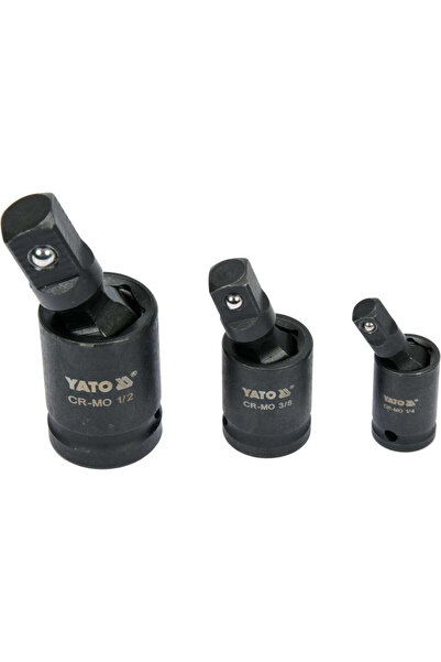yato IMPACT CARDAN JOINT Top Bottom Set 1/4", 3/8", 1/2"