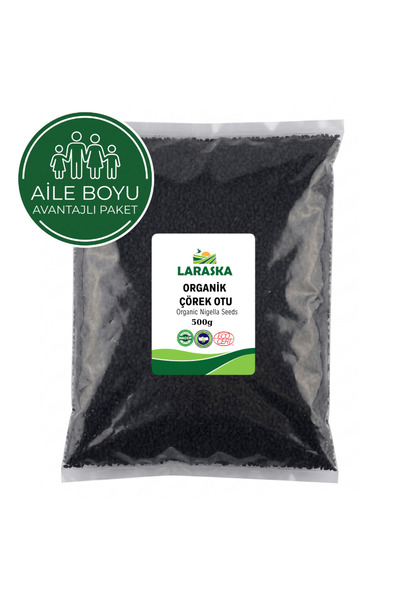 Laraska Organik Çörek Otu 500g Organic Black Cumin Seeds
