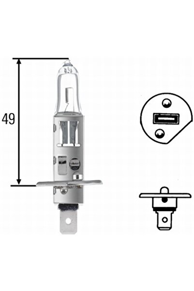 Hella Bec H1 12V 55W P14.5s
