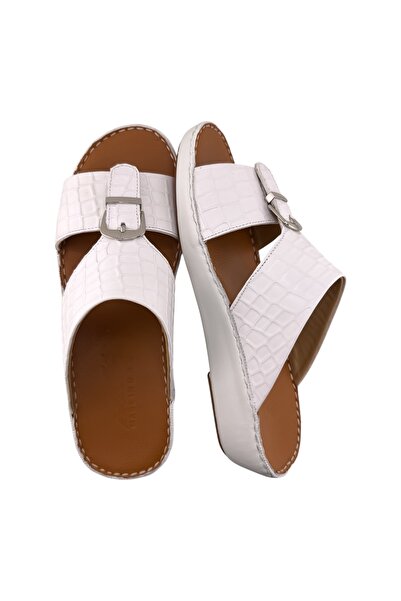 Cirino ( ACN-2000 ) Handmade Arabic Men's Slippers | Outdoor Arabic Sandals F...