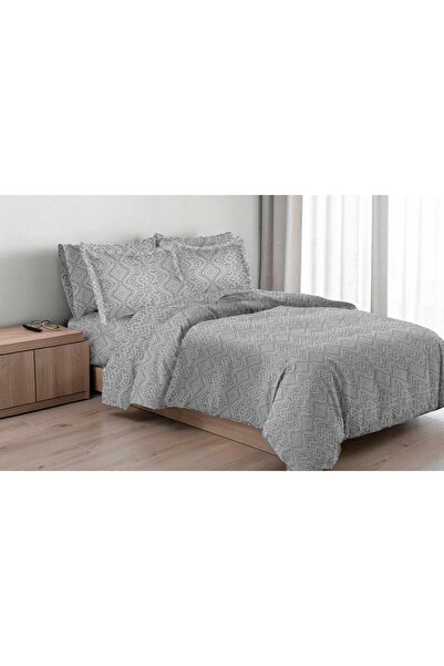 Linea Home ΣΕΤ ΣΕΝΤΟΝΙΑ ΕΜΠΡΙΜΕ 263 ΜΟΝΟ ΓΚΡΙ 160Χ260 LH4110248