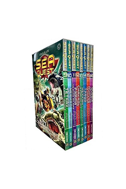 ORCHARD Sea Quest Series 3 and 4 Collection Adam Blade 8 Books Set