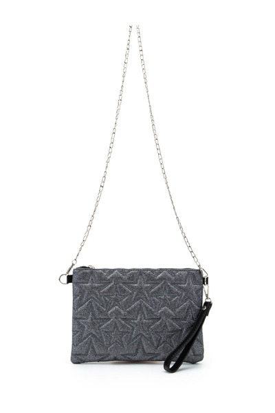 Zeynep Ceyda Koçak Star Stitched Quilted Clutch Bag