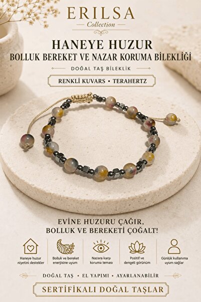 Erilsa Certified Haneye Huzur Abundance Blessing Evil Eye Protection Bracelet...