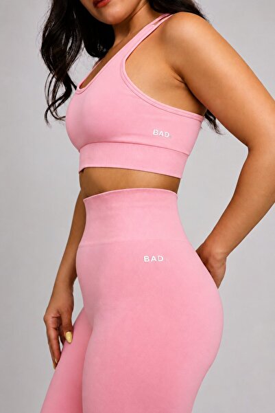 BADe Designed to Move Luna Scrunch Yüksek Bel Şekillendirici Spor Tayt ve Büs...