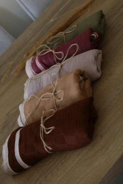 CAMELLİA Bamboo Crash Hijab Shawl