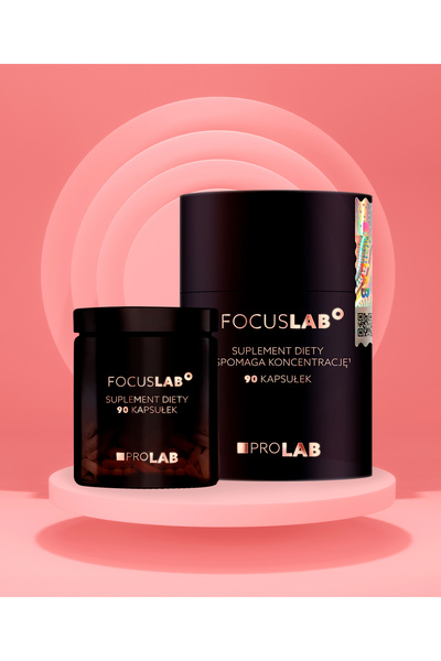 NO BRAND Complex de vitamine PROLAB FocusLAB (90 capsule) Susține concentrarea