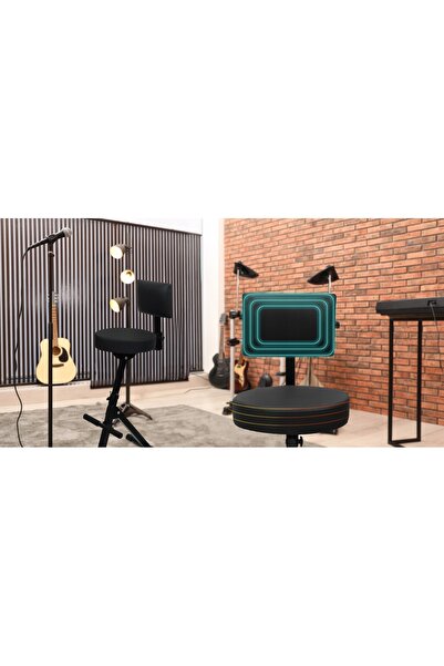MUSICMATE Scaun MM-K35 Negru