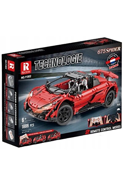 NO BRAND Blocuri de plastic REOBRIX Technologie Spider Racing Car