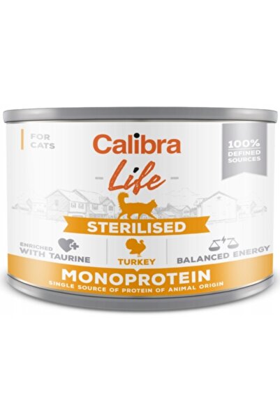 NO BRAND Hrana pentru pisici CALIBRA Life Sterilized Turkey 200 g