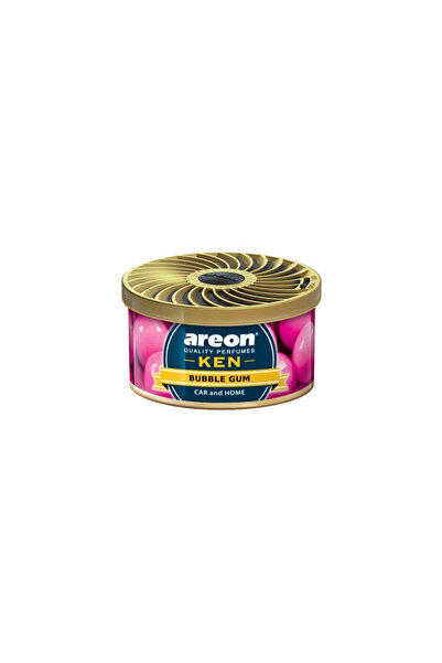 Areon Ken Bubble Gum Car & Home Air Freshener | Long-Lasting Organic Fragrance