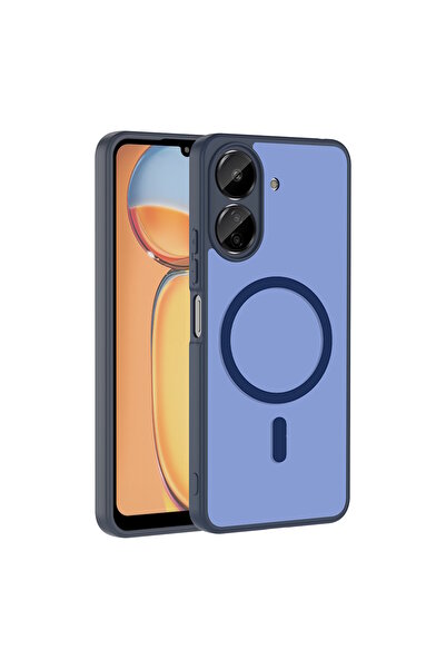 m.tk moveteck Xiaomi Redmi 13C / Poco C65 Uyumlu Kılıf Mat Magsafe Şarj Özell...