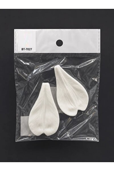 Adana Pasta Malzemeleri Bt-7027 Leaf Veining Silicone Mold 2 Pieces 7 cm X 4 cm