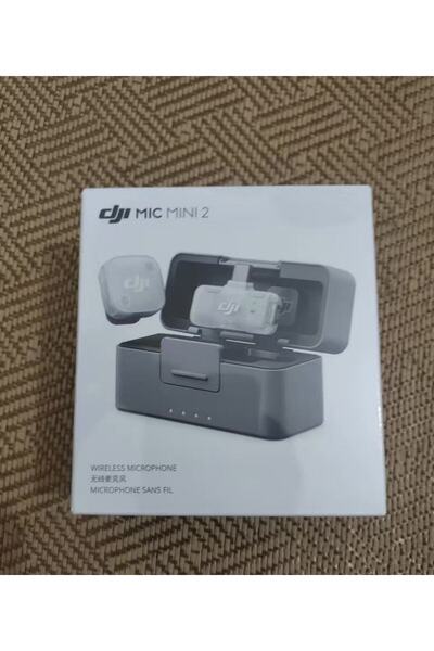 DJI Mega Deal 📣 Mic Mini 2 (1 TX + 1 Mobile RX + Charging Case) Grey
