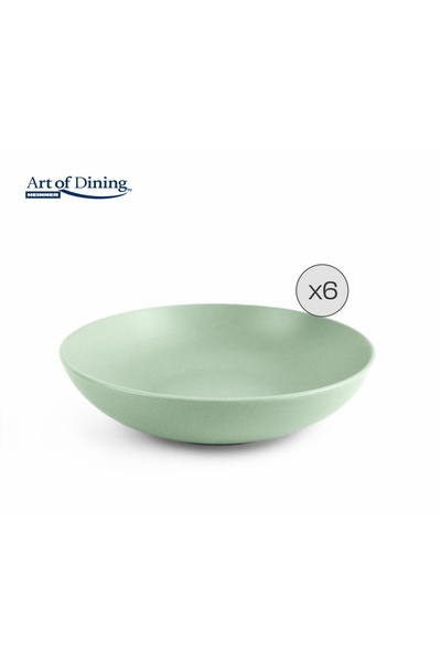 OEM Комплект от 6 керамични дълбоки чинии 20 см, YVONNE, ART OF DINING BY HEI...
