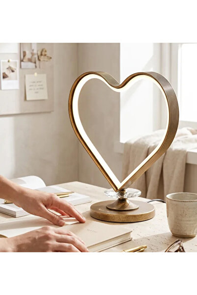 TT AYDINLATMA Tt901-Ml-Elk-Eskkpl (White Light) Electric Heart Model Crystal ...