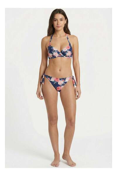 CETUS Bikini Floral Butterfly Set (Blue/Pink)