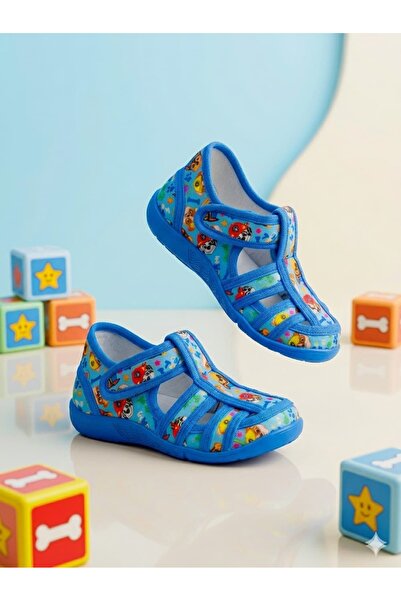 Ayakx Spor Nursery Shoes, Slippers, Kindergarten Home Shoes, Soft Non-Slip Ve...