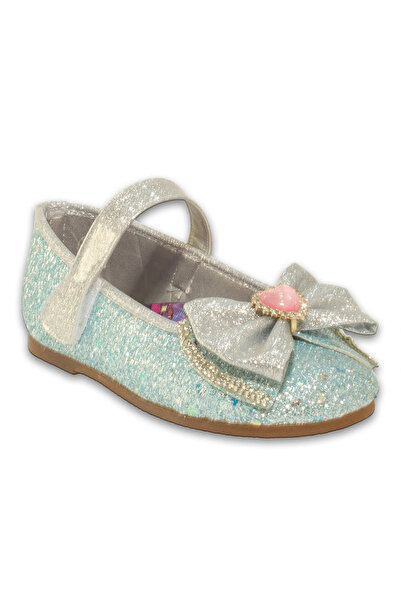 MİLAYLA Glittery Stone Evening Dress Baby Girl/Child Ballerina Shoes