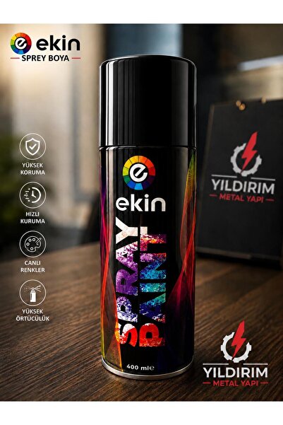 EKİN SPREY BOYA 400 ML PARLAK SİYAH